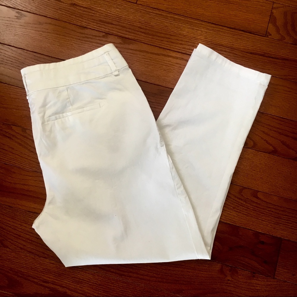 Ankle Length White Pants Sz 10